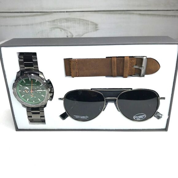 Vince Camuto Watch + Sunglass Set NWT - Picture 1 of 6